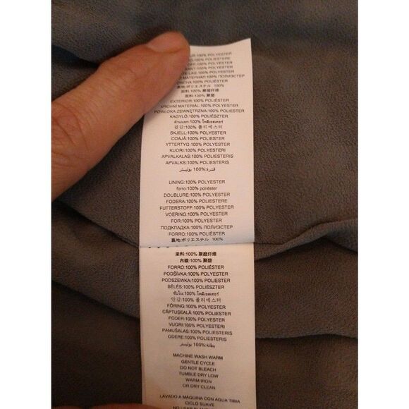 Michael kors Ruffled Puff Sleeve Dress Sm Zebra Cottage Core Boho Feminine - Picture 11 of 11